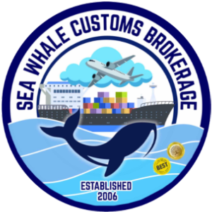 SeaWhale Customs Brokerage Logo